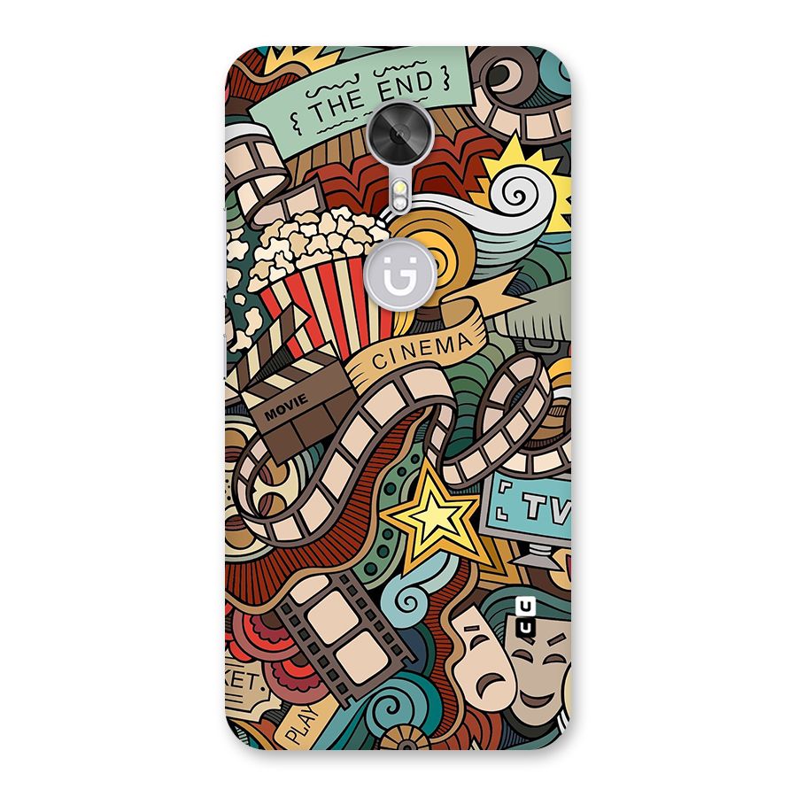 Retro Doodle Art Back Case for Gionee A1