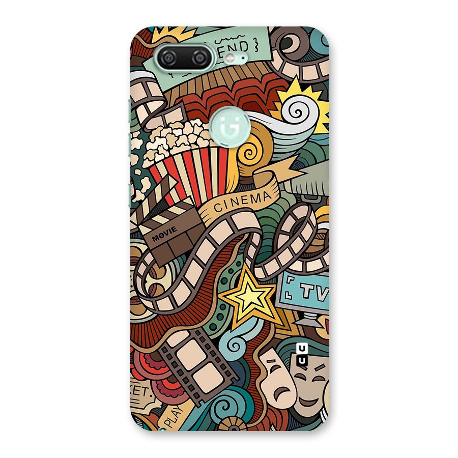 Retro Doodle Art Back Case for Gionee S10