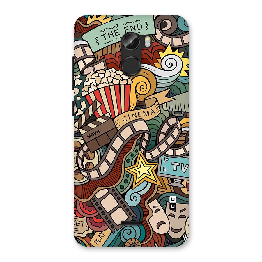 Retro Doodle Art Back Case for Gionee X1