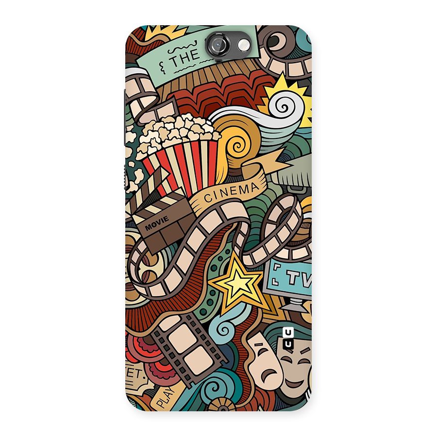 Retro Doodle Art Back Case for HTC One A9