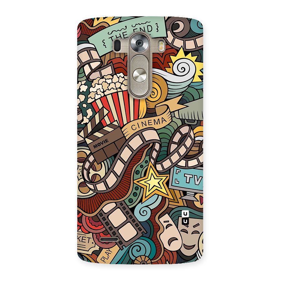 Retro Doodle Art Back Case for LG G3