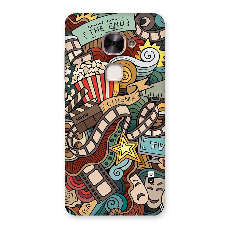 Retro Doodle Art Back Case for Le 2