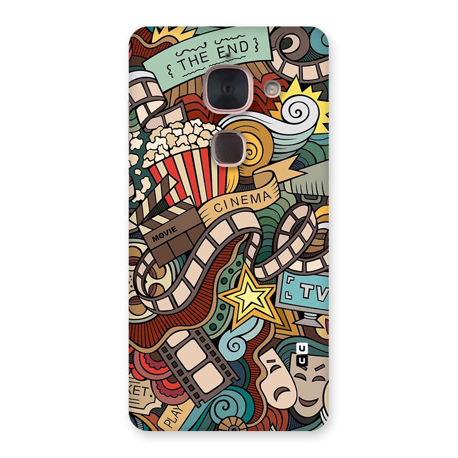 Retro Doodle Art Back Case for Le Max 2