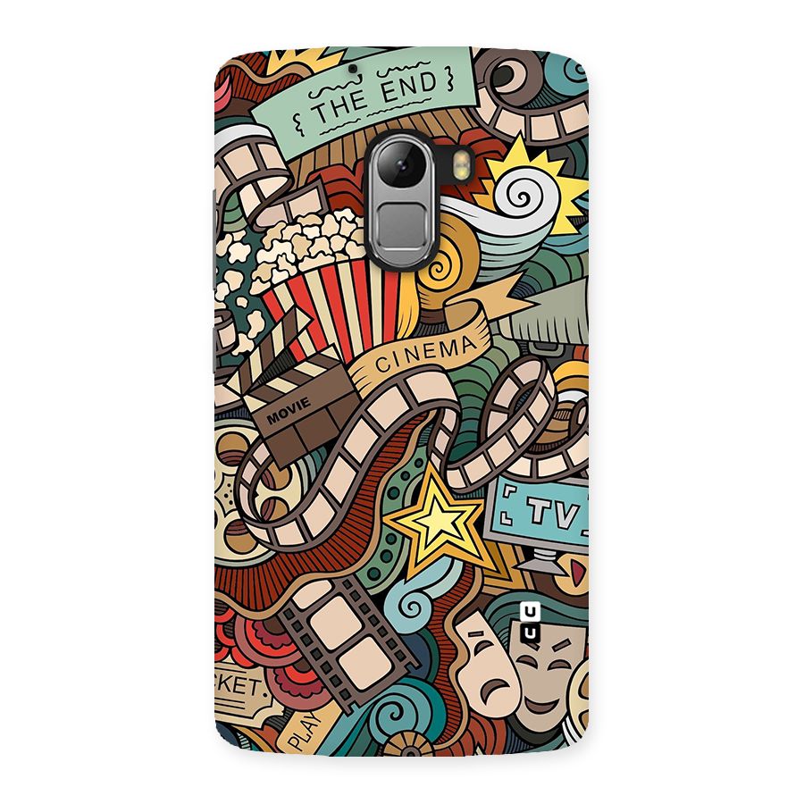 Retro Doodle Art Back Case for Lenovo K4 Note