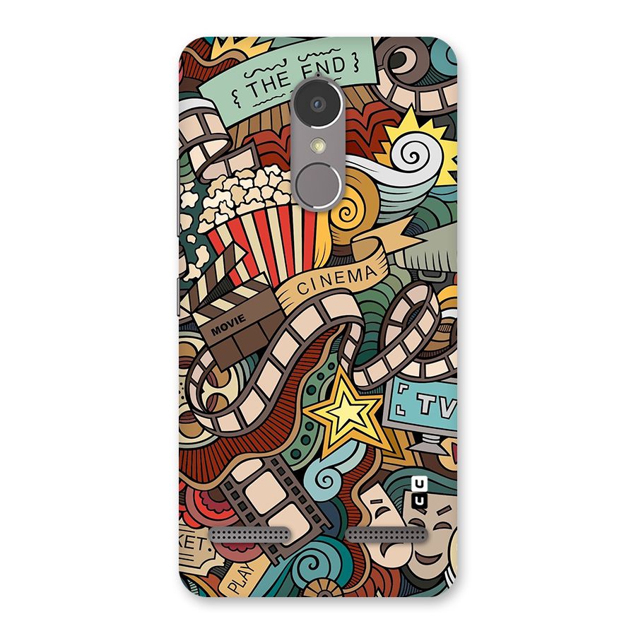 Retro Doodle Art Back Case for Lenovo K6