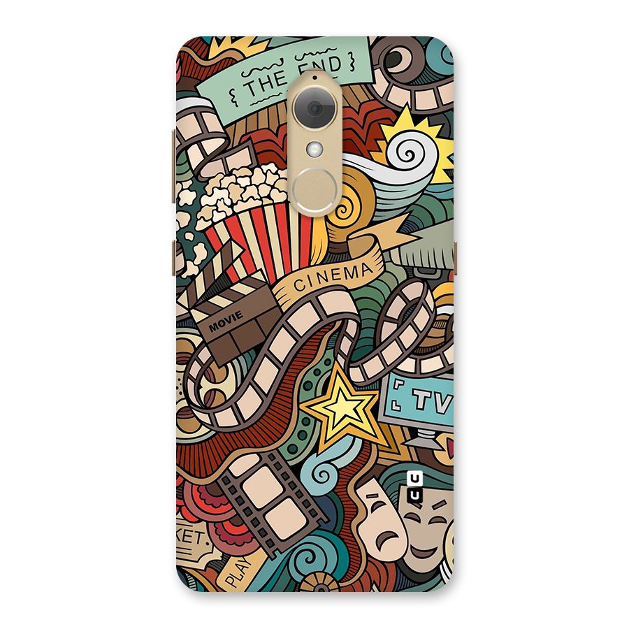 Retro Doodle Art Back Case for Lenovo K8