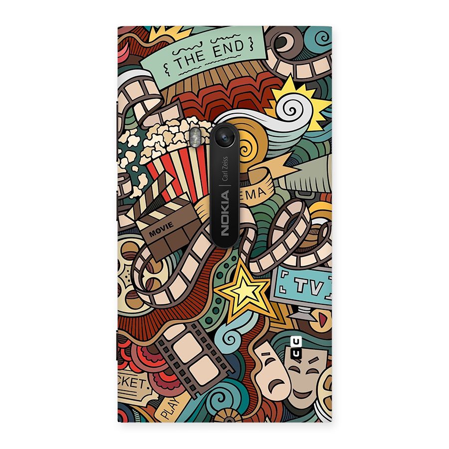 Retro Doodle Art Back Case for Lumia 920