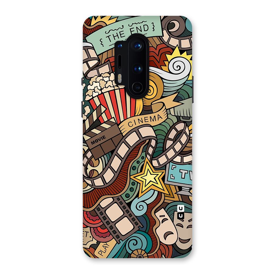 Retro Doodle Art Back Case for OnePlus 8 Pro