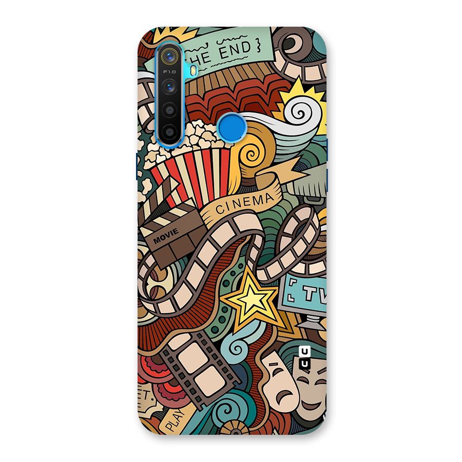 Retro Doodle Art Back Case for Realme 5