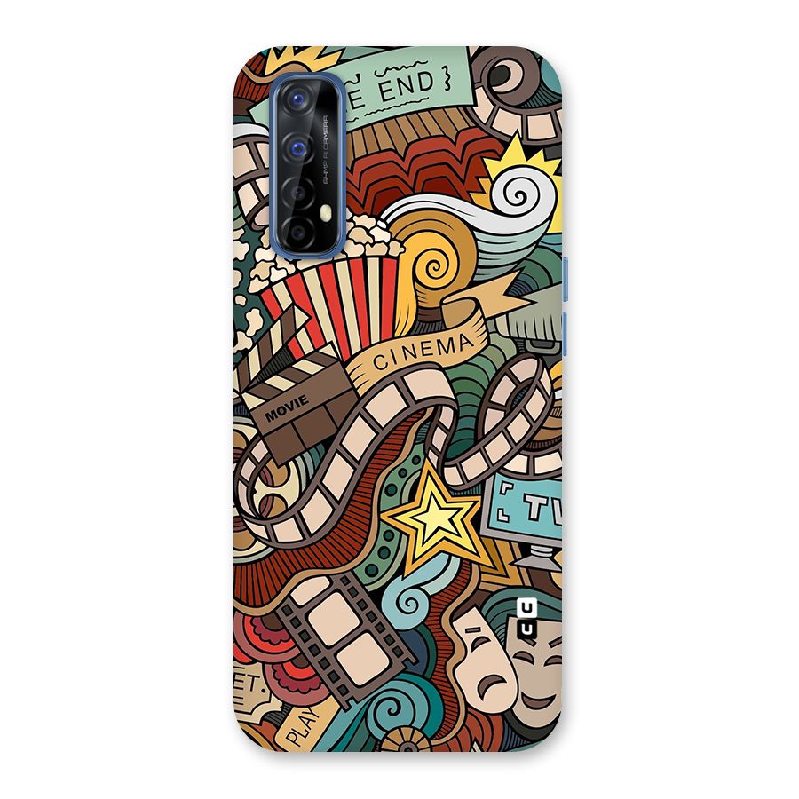 Retro Doodle Art Back Case for Realme 7