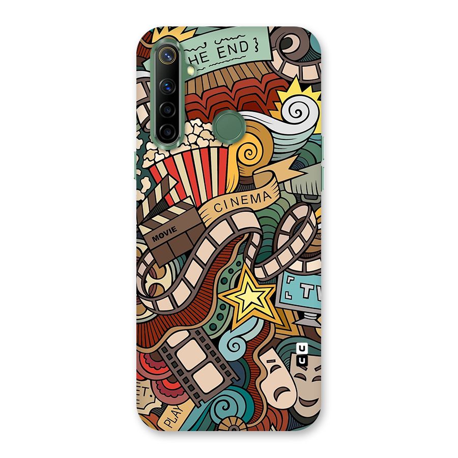Retro Doodle Art Back Case for Realme Narzo 10