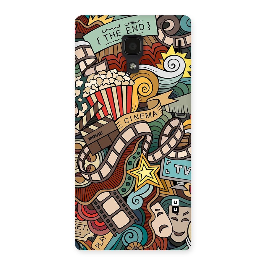 Retro Doodle Art Back Case for Redmi 1S