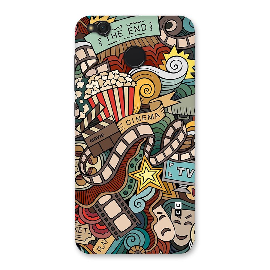 Retro Doodle Art Back Case for Redmi 4
