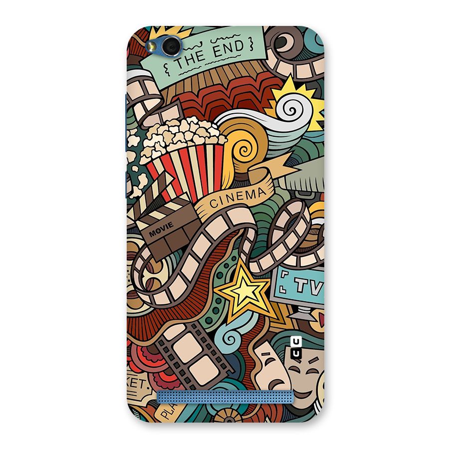 Retro Doodle Art Back Case for Redmi 5A