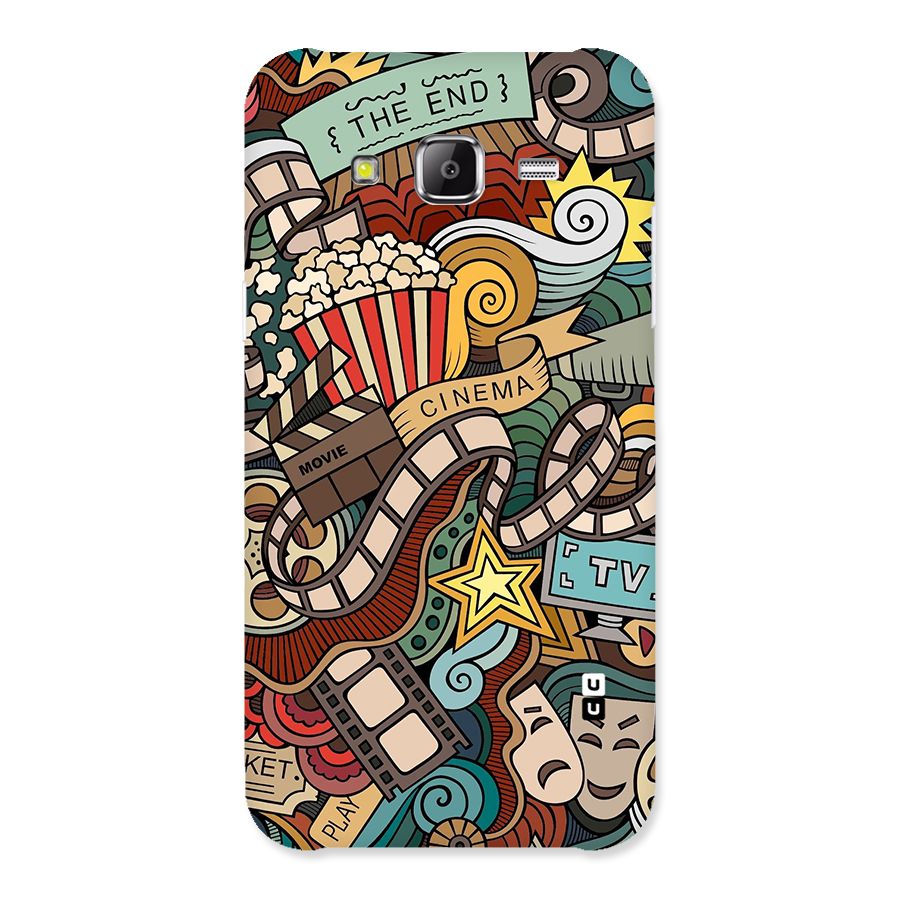 Retro Doodle Art Back Case for Samsung Galaxy J2 Prime