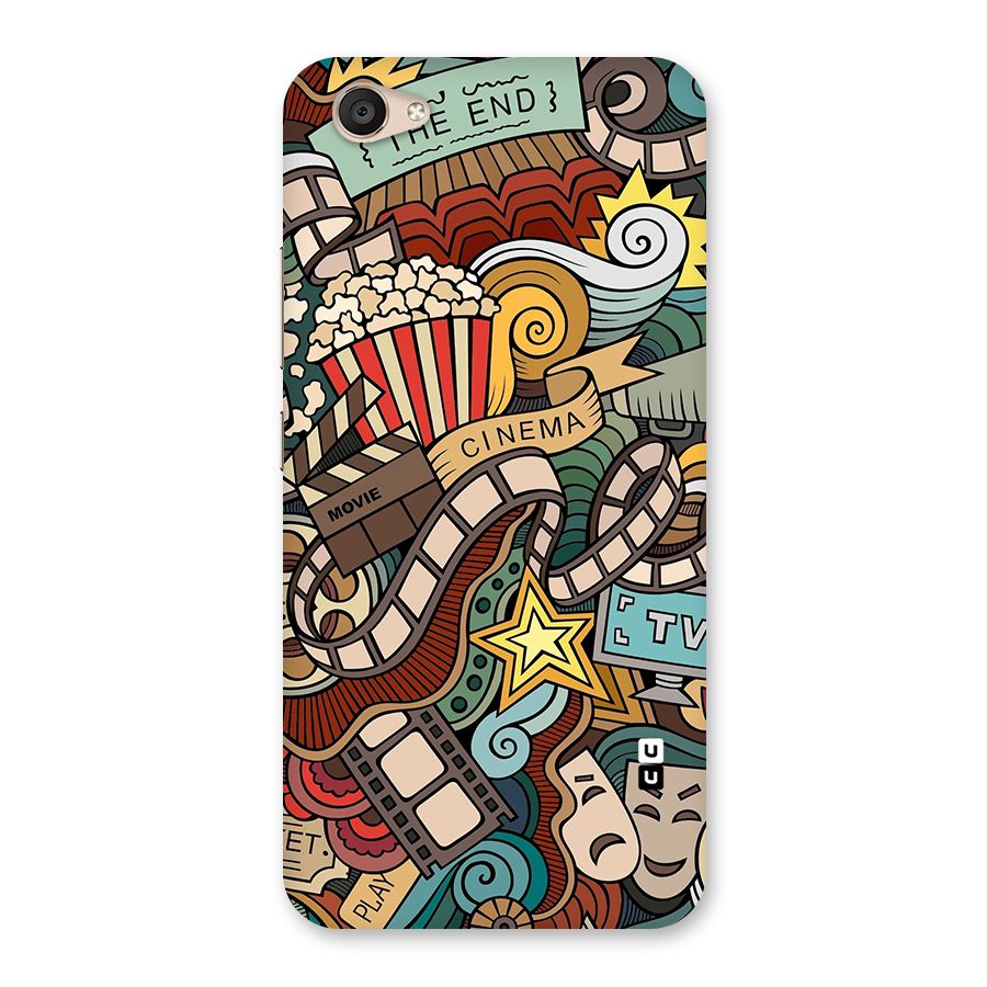 Retro Doodle Art Back Case for Vivo V5 Plus