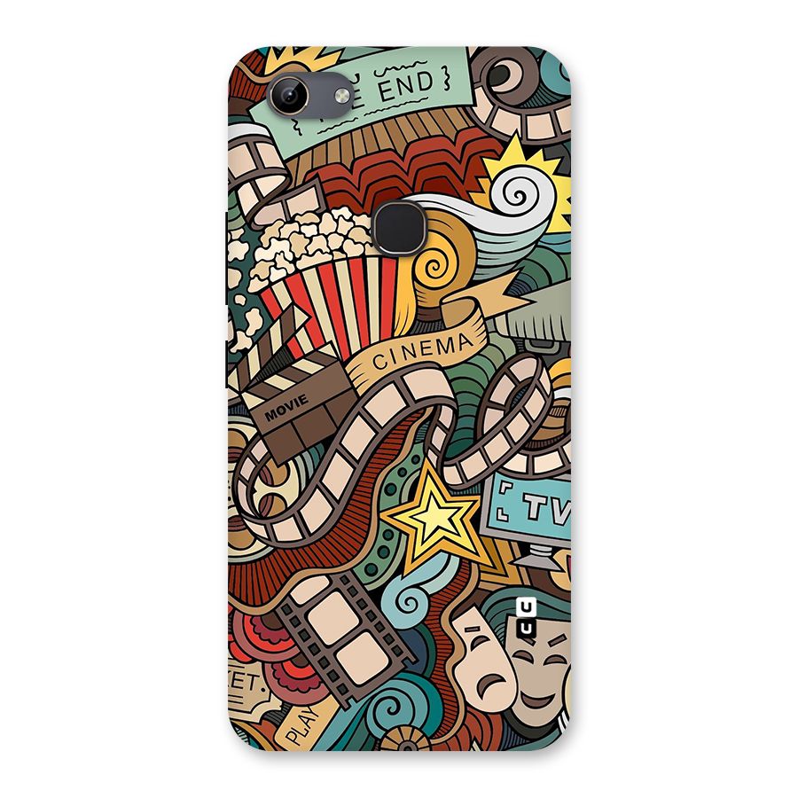 Retro Doodle Art Back Case for Vivo Y81