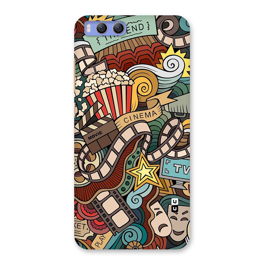 Retro Doodle Art Back Case for Xiaomi Mi 6