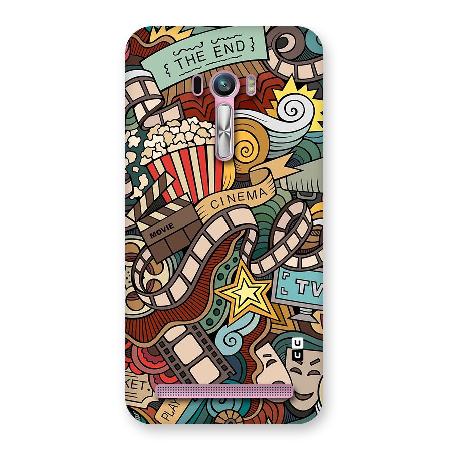 Retro Doodle Art Back Case for Zenfone Selfie