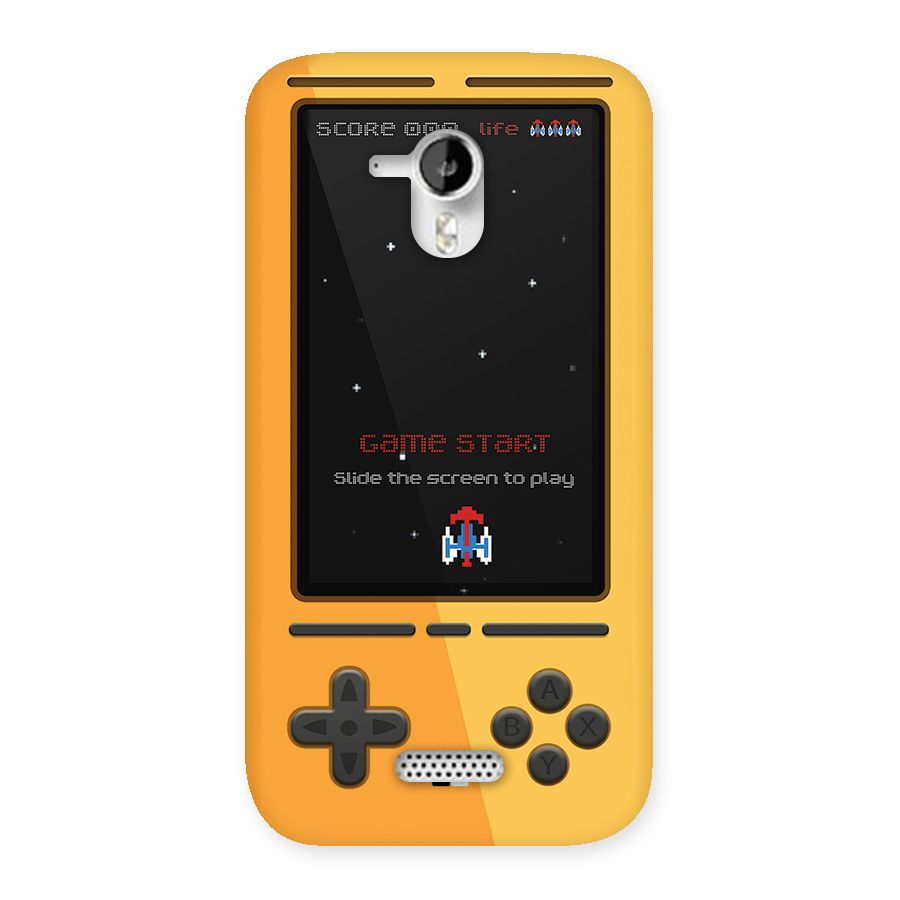 Retro Gamepad Back Case for Canvas HD A116