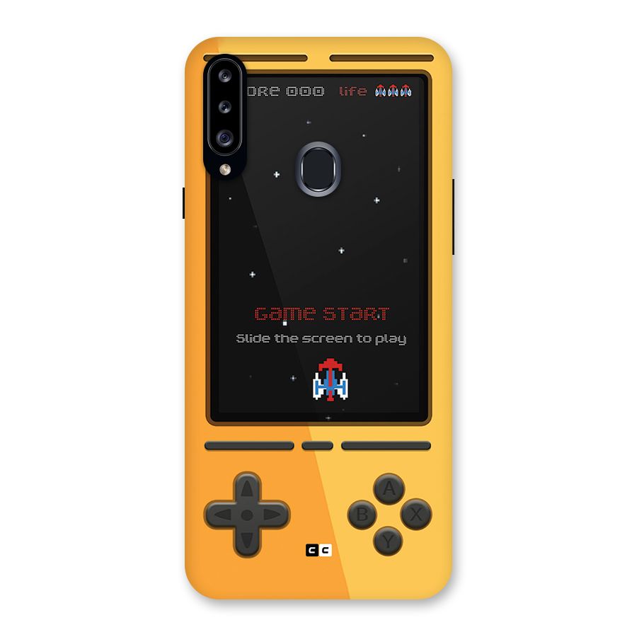 Retro Gamepad Back Case for Galaxy A20s