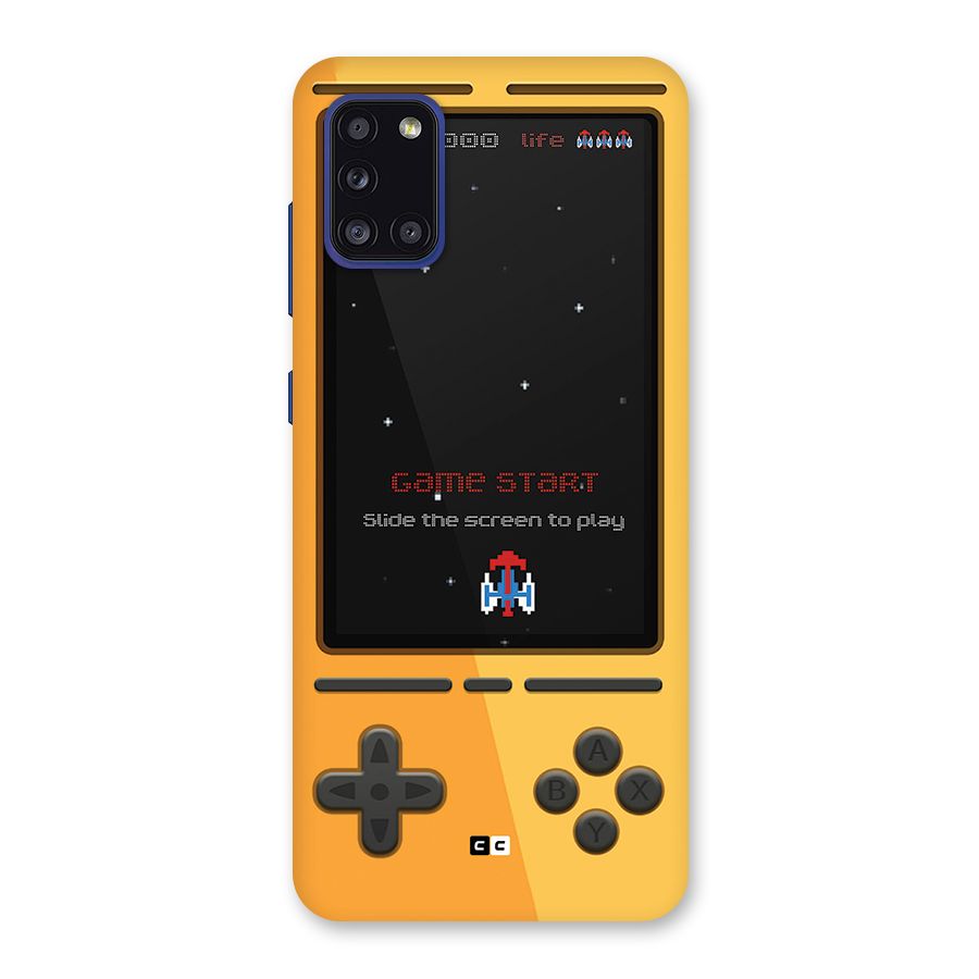 Retro Gamepad Back Case for Galaxy A31