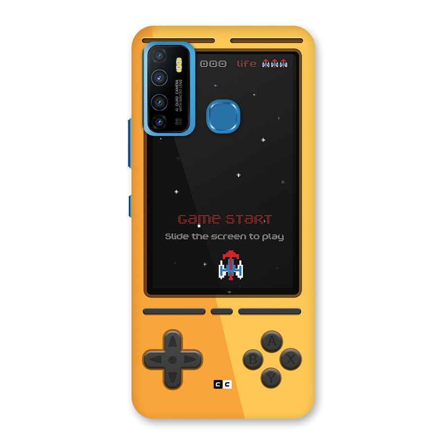 Retro Gamepad Back Case for Infinix Hot 9