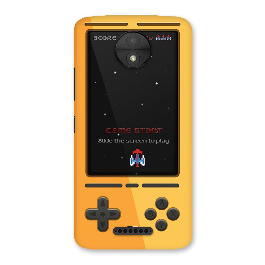 Retro Gamepad Back Case for Moto C