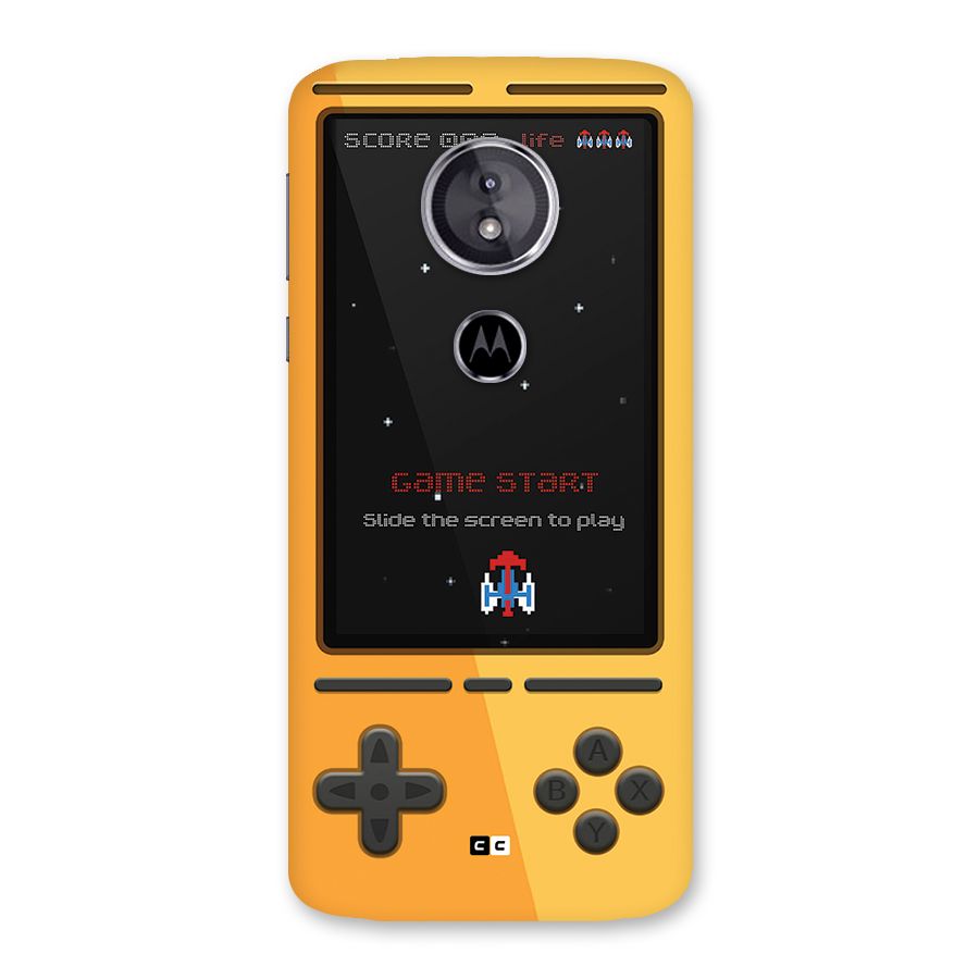 Retro Gamepad Back Case for Moto E5