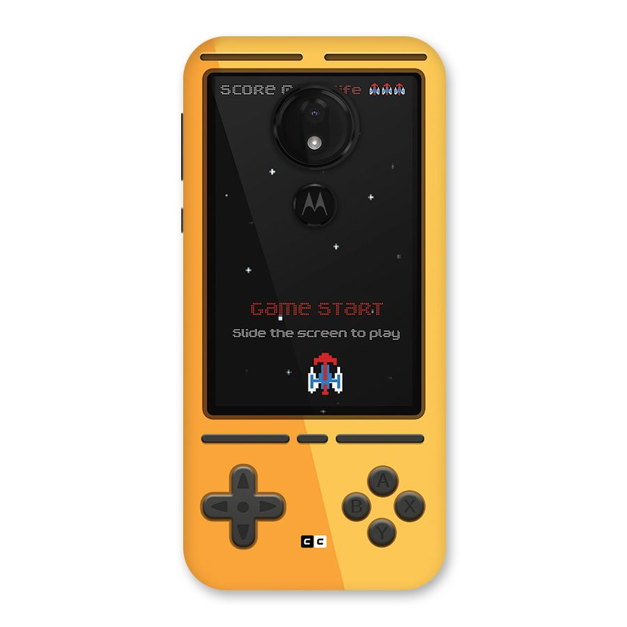 Retro Gamepad Back Case for Moto G7 Power