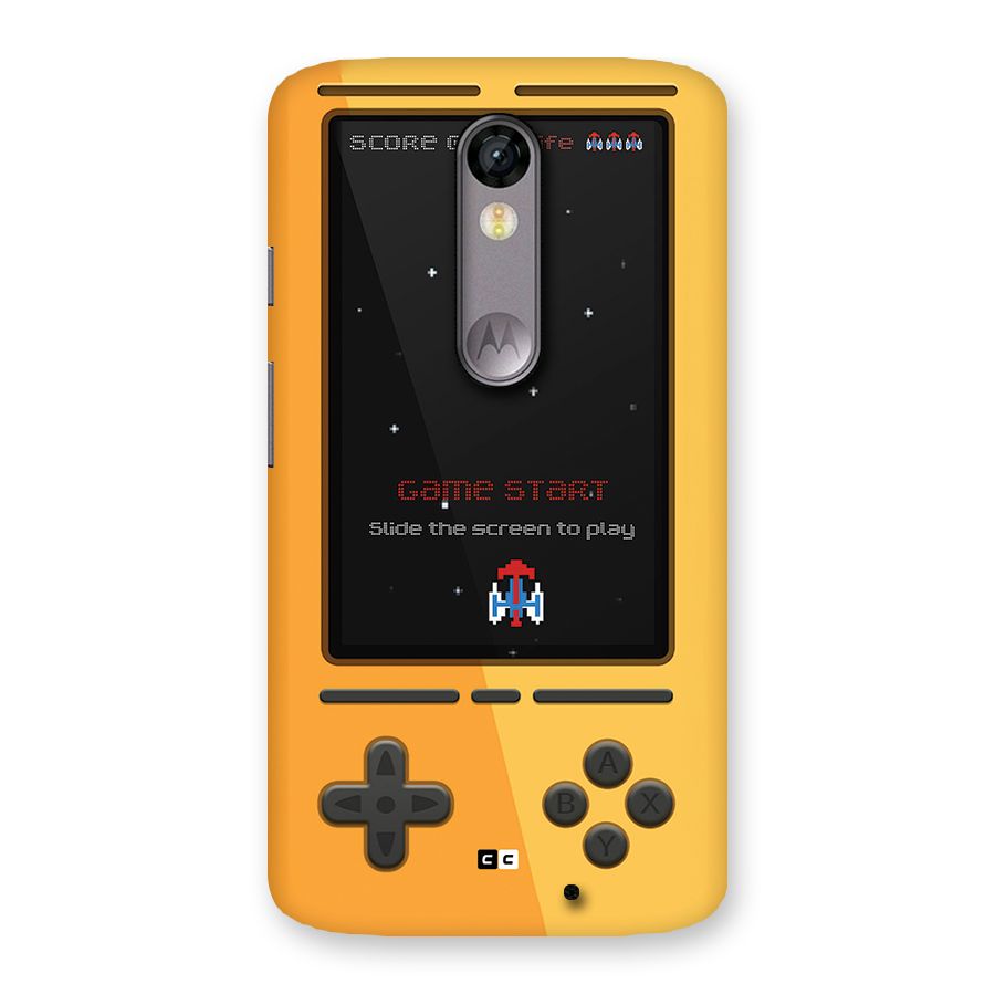 Retro Gamepad Back Case for Moto X Force