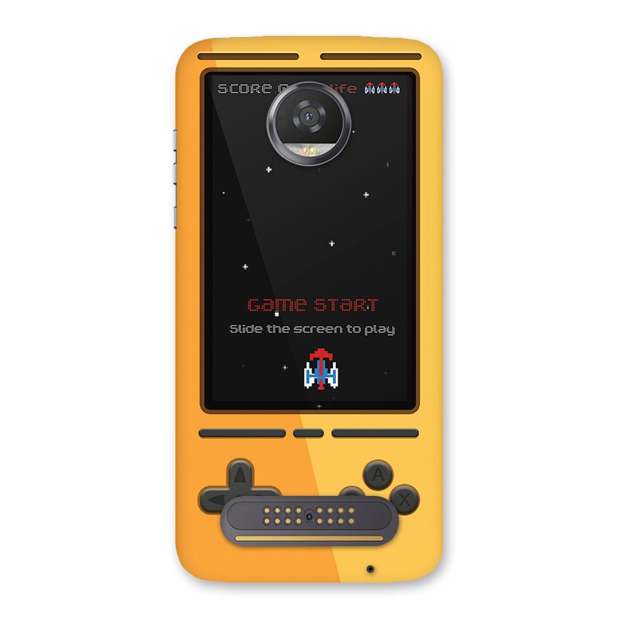 Retro Gamepad Back Case for Moto Z2 Play