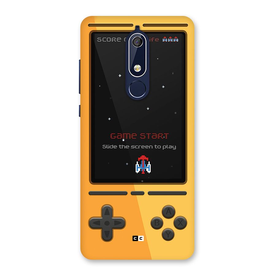 Retro Gamepad Back Case for Nokia 5.1
