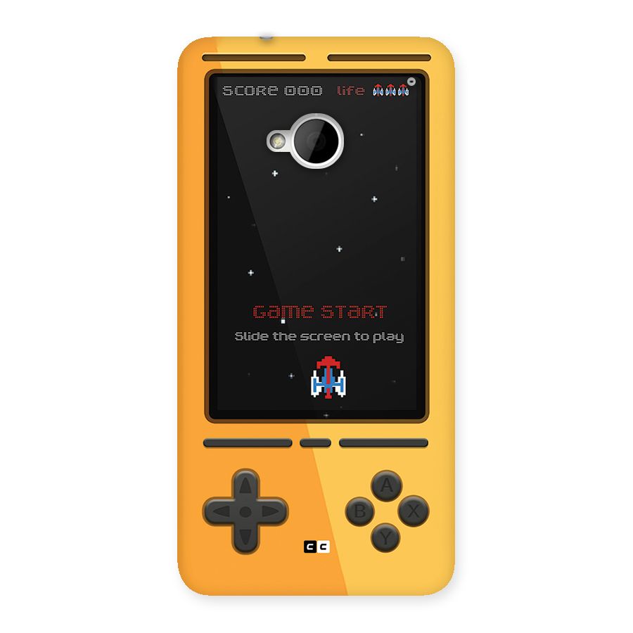Retro Gamepad Back Case for One M7 (Single Sim)