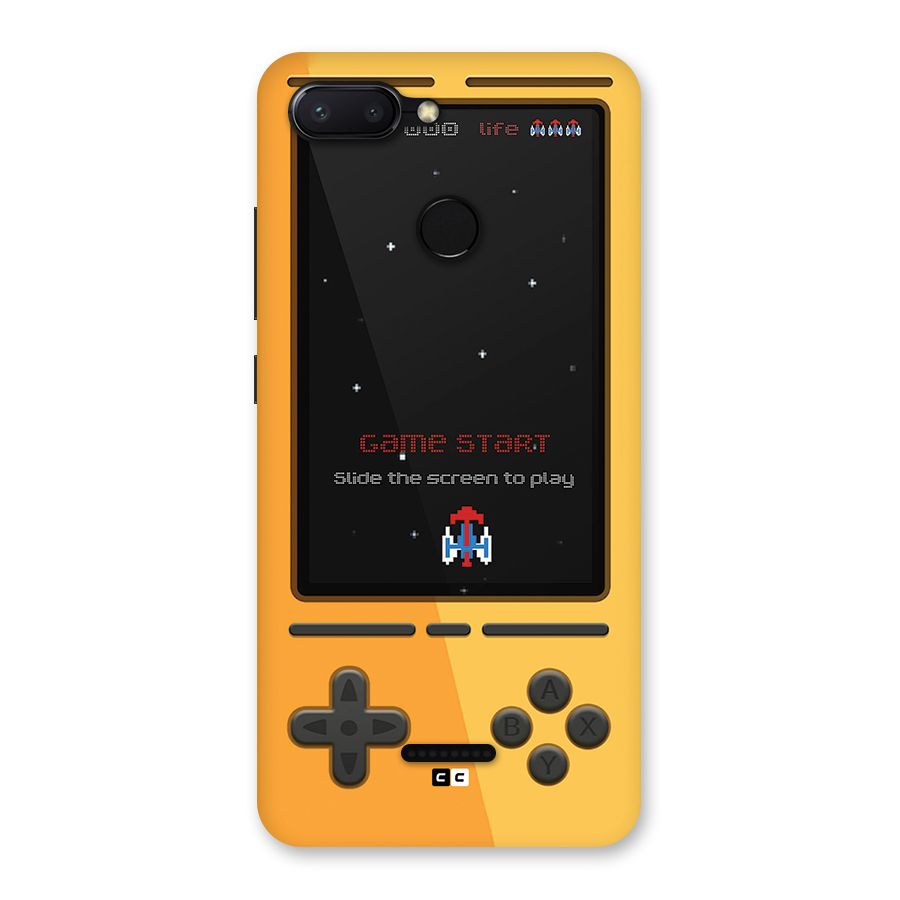 Retro Gamepad Back Case for Redmi 6