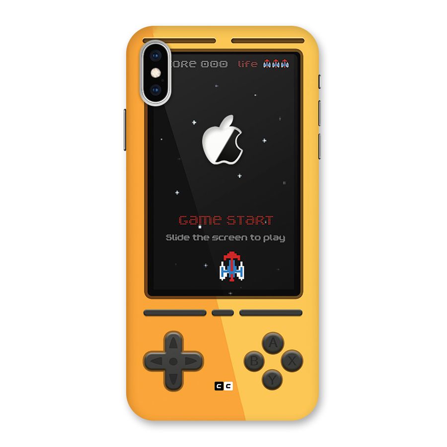 Retro Gamepad Back Case for iPhone XS Max Apple Cut