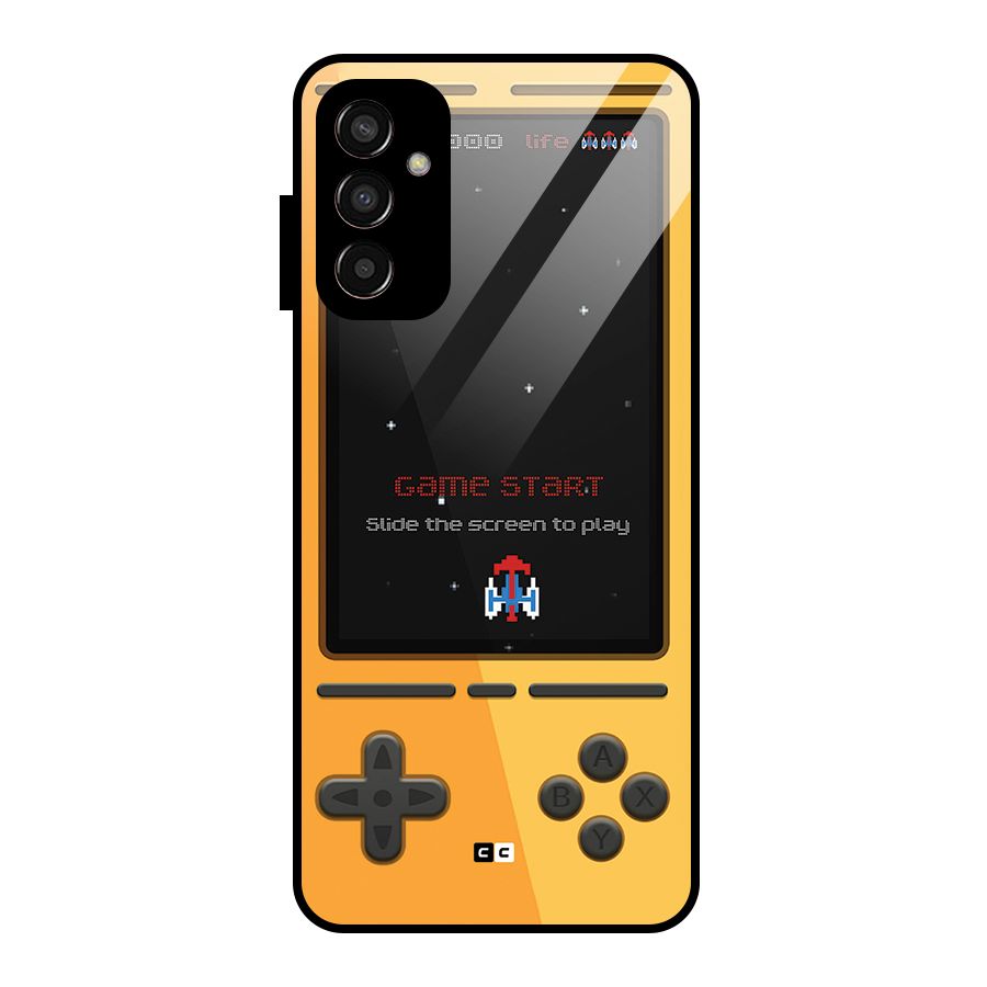 Retro Gamepad Glass Back Case for Galaxy F13