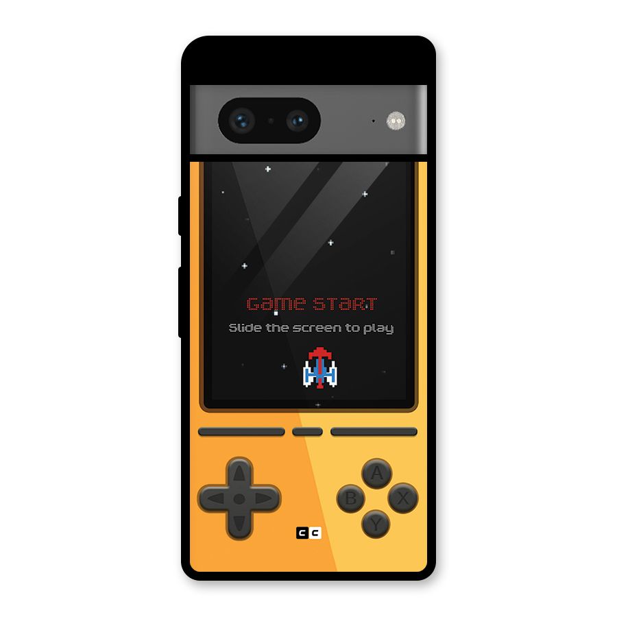 Retro Gamepad Glass Back Case for Google Pixel 7