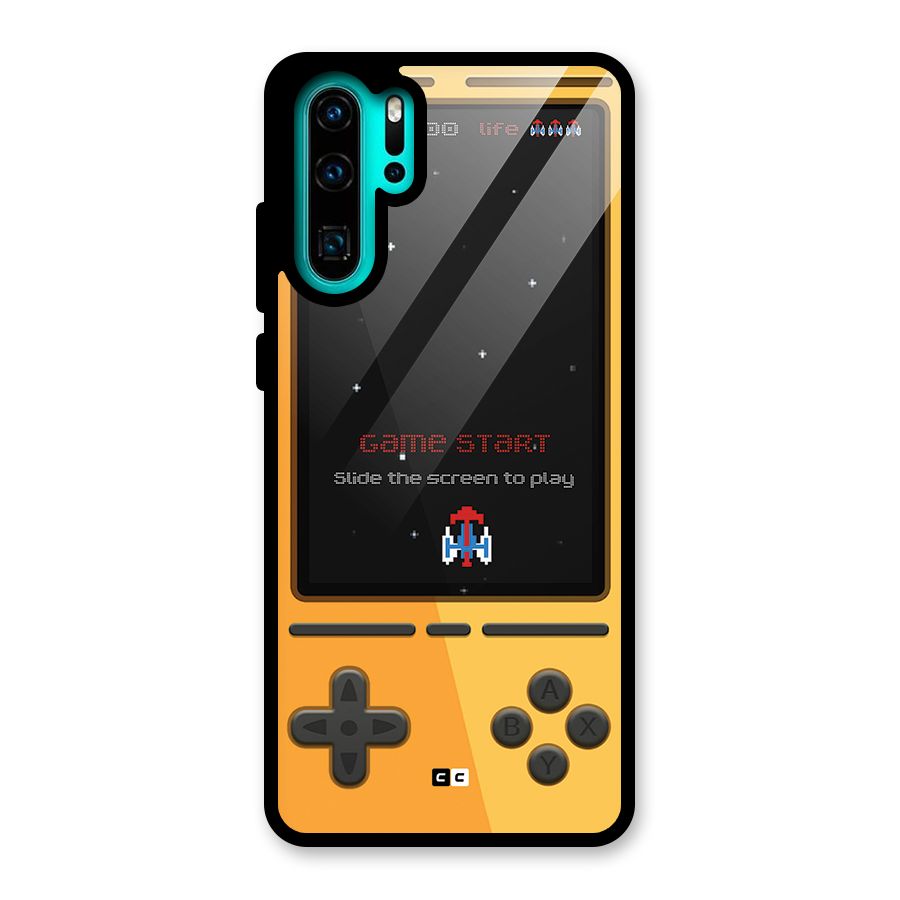 Retro Gamepad Glass Back Case for Huawei P30 Pro
