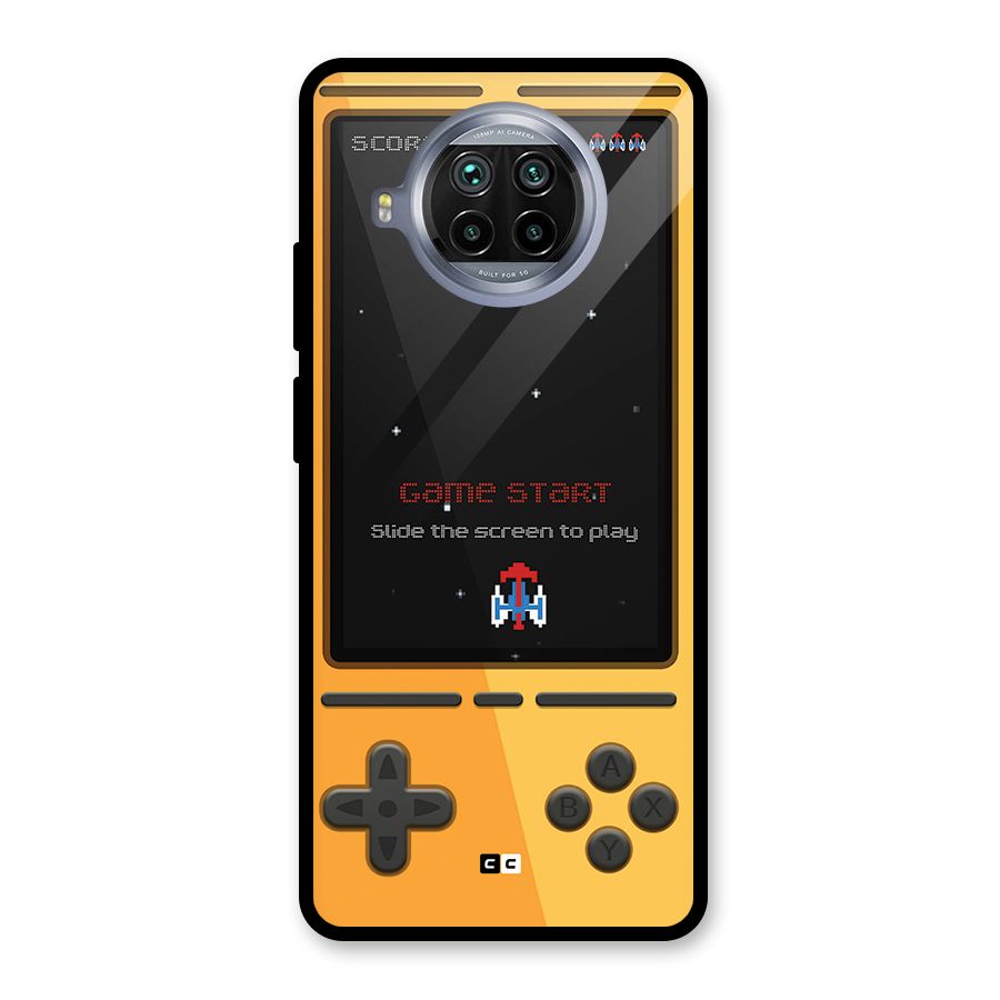 Retro Gamepad Glass Back Case for Mi 10i