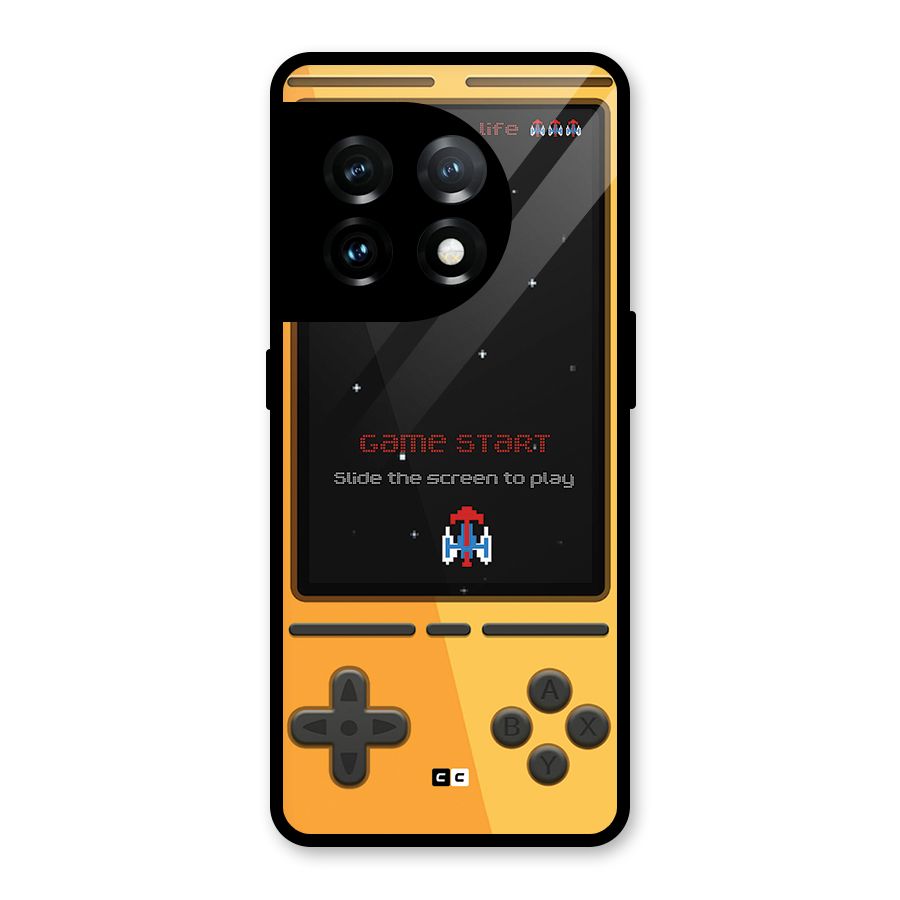 Retro Gamepad Glass Back Case for OnePlus 11