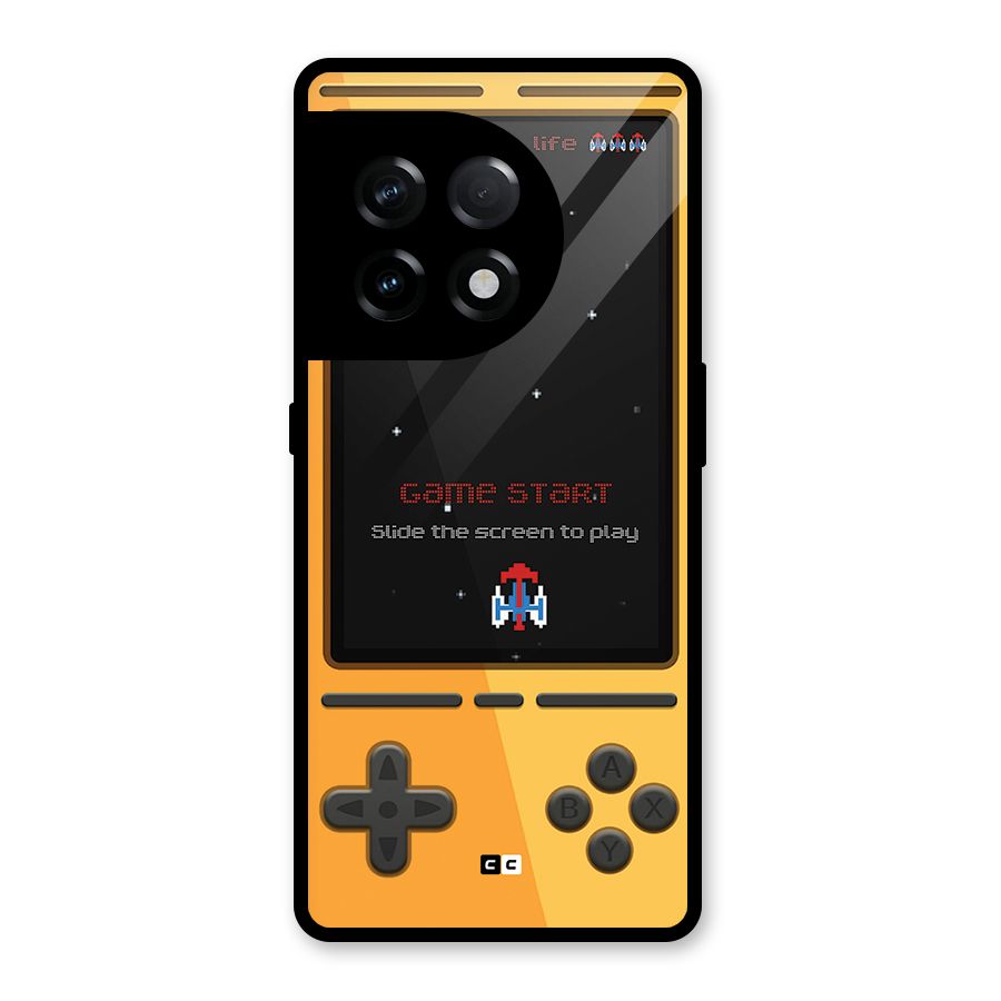 Retro Gamepad Glass Back Case for OnePlus 11R