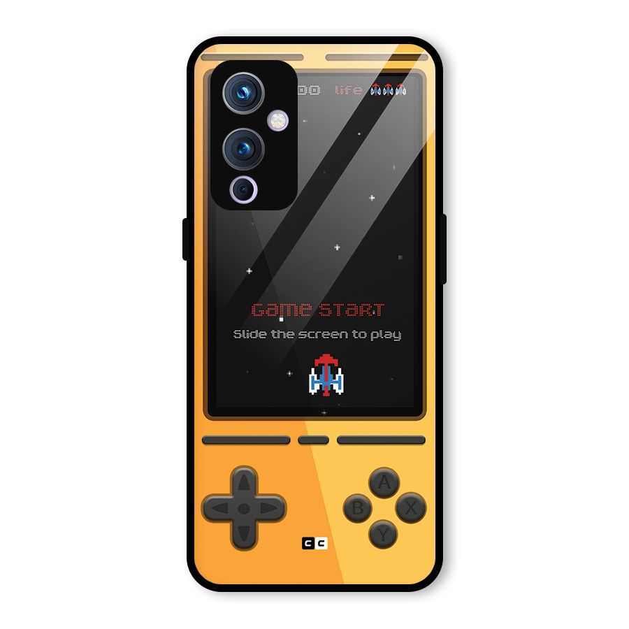 Retro Gamepad Glass Back Case for OnePlus 9