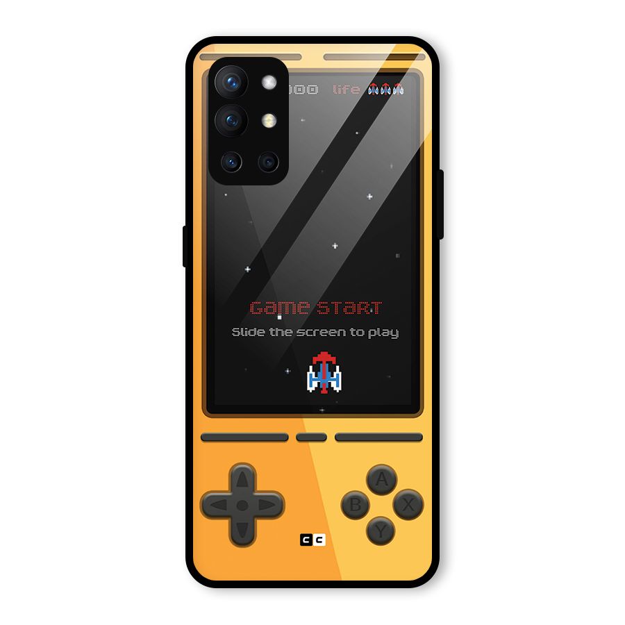 Retro Gamepad Glass Back Case for OnePlus 9R