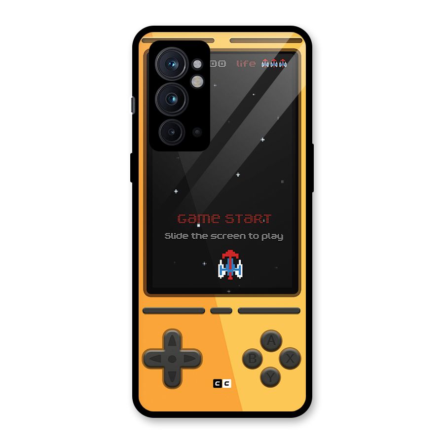Retro Gamepad Glass Back Case for OnePlus 9RT 5G