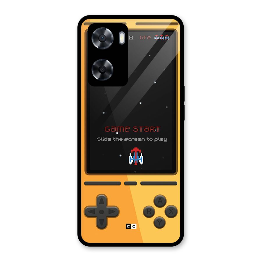 Retro Gamepad Glass Back Case for OnePlus Nord N20 SE