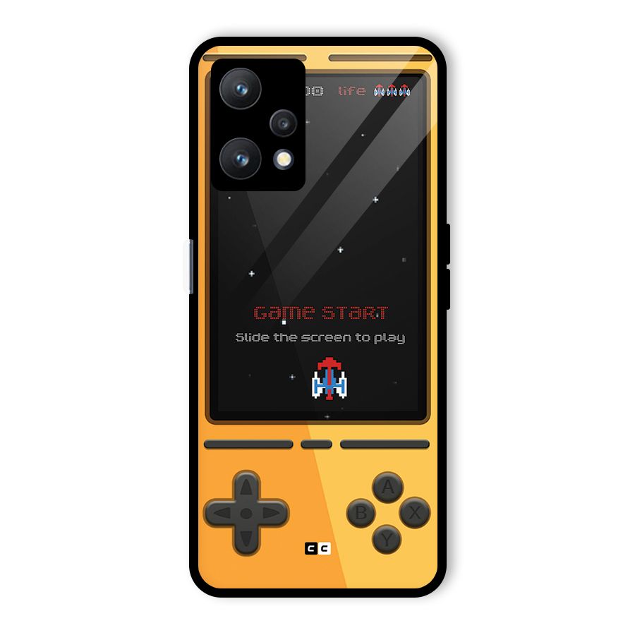 Retro Gamepad Glass Back Case for Realme 9 Pro 5G