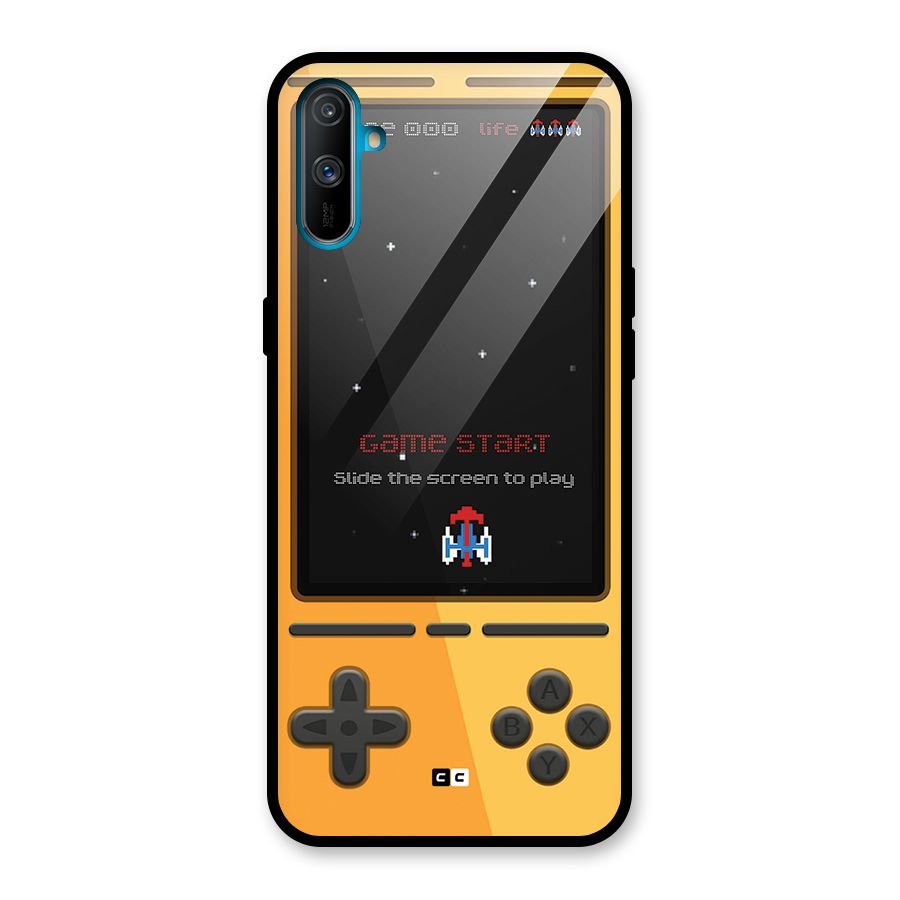 Retro Gamepad Glass Back Case for Realme C3