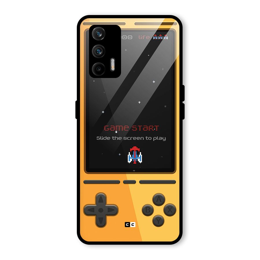 Retro Gamepad Glass Back Case for Realme GT 5G