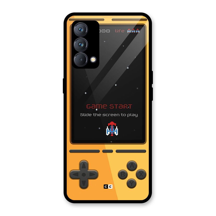 Retro Gamepad Glass Back Case for Realme GT Master Edition